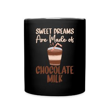 Cadeaux pour amateurs de lait au chocolat - Mug uni - noir - Devant