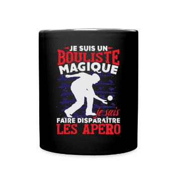 Je Suis Un Bouliste Magique - Mug uni - noir - Devant