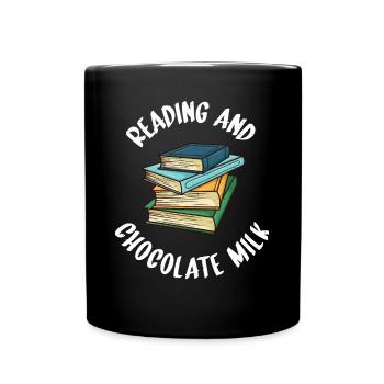 Schokolade Milchliebhaber Geschenke - Tasse einfarbig - Schwarz - Vorne