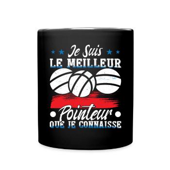Je Suis Le Meilleur Pointeur - Mug uni - noir - Devant