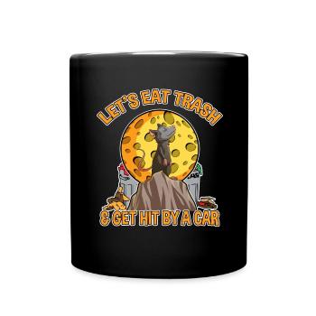Conception d’opossum pour les fans d’opossum et les fans d’opossum - Mug uni - noir - Devant