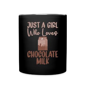 Cadeaux pour amateurs de lait au chocolat - Mug uni - noir - Devant