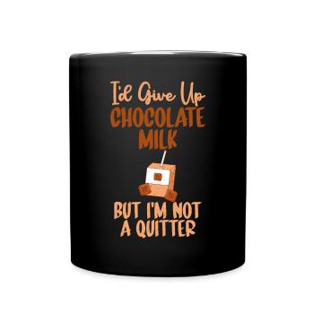 Cadeaux pour amateurs de lait au chocolat - Mug uni - noir - Devant