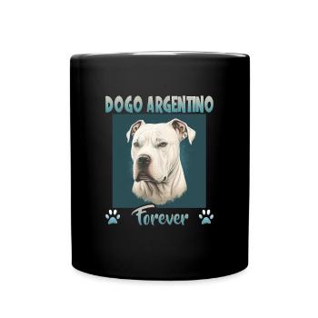 Dog Saying Dogo Argentino Design for - Full Colour Mug - black - Front