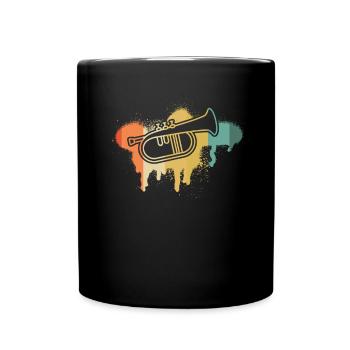 Flugelhorn Joueur de bugle Joueur de bugle - Mug uni - noir - Devant
