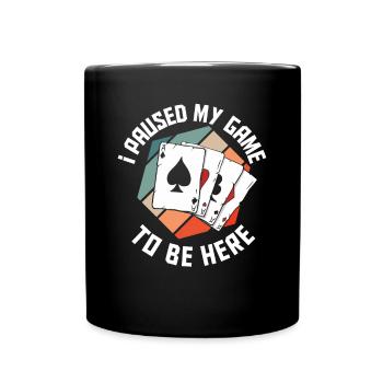 Poker Player Poker Player Poker Gift - Full Colour Mug - black - Front