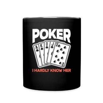 Poker Player Poker Player Poker Gift - Full Colour Mug - black - Front