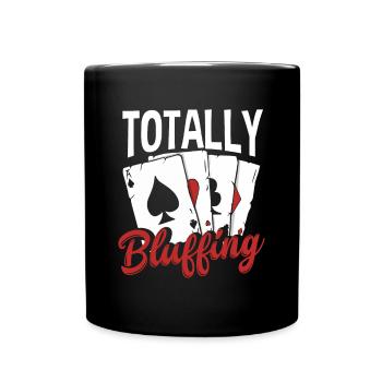 Poker Player Poker Player Poker Gift - Full Colour Mug - black - Front