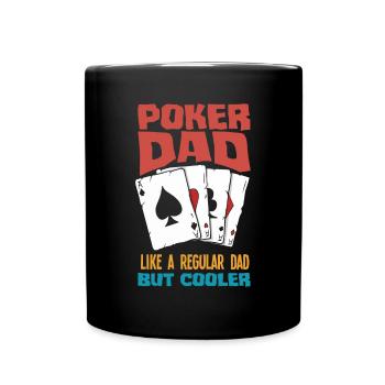 Poker Player Poker Player Poker Gift - Full Colour Mug - black - Front