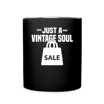 Secondhand Shop Secondhand Eco Hipster Used - Full Colour Mug - black - Front