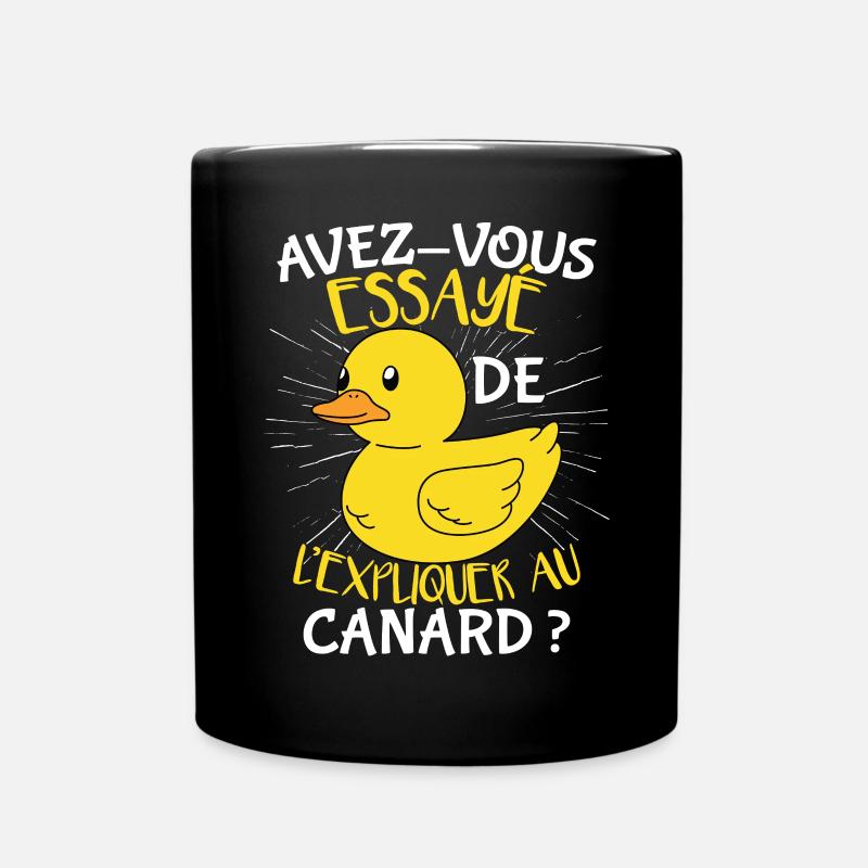 Canard - Mug uni - noir