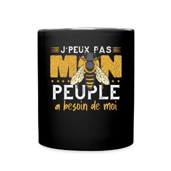 Apiculteur | Abeilles | Apicole - Mug uni - noir - Devant