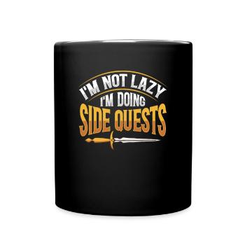 LARP RPG RPG Conception de jeu de rôle pour un Larper - Mug uni - noir - Devant