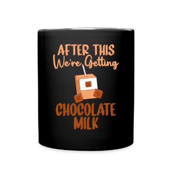 Cadeaux pour amateurs de lait au chocolat - Mug uni - noir - Devant