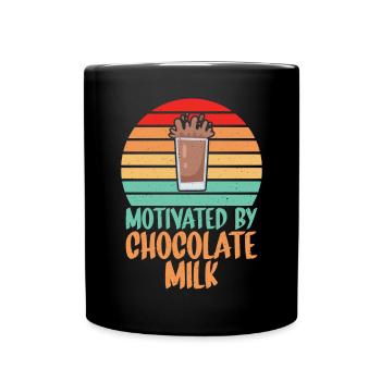 Cadeaux pour amateurs de lait au chocolat - Mug uni - noir - Devant