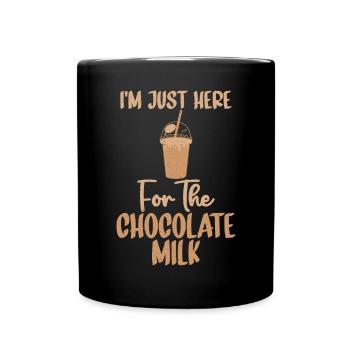 Cadeaux pour amateurs de lait au chocolat - Mug uni - noir - Devant