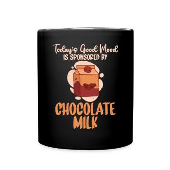 Cadeaux pour amateurs de lait au chocolat - Mug uni - noir - Devant