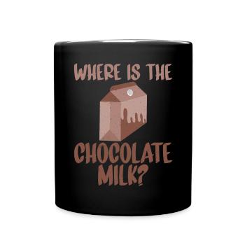 Cadeaux pour amateurs de lait au chocolat - Mug uni - noir - Devant