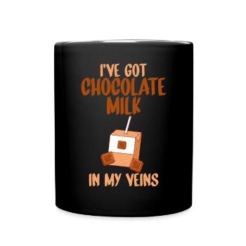Cadeaux pour amateurs de lait au chocolat - Mug uni - noir - Devant