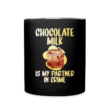 Cadeaux pour amateurs de lait au chocolat - Mug uni - noir - Devant