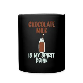 Cadeaux pour amateurs de lait au chocolat - Mug uni - noir - Devant