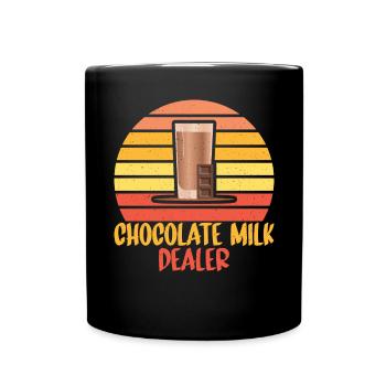Cadeaux pour amateurs de lait au chocolat - Mug uni - noir - Devant