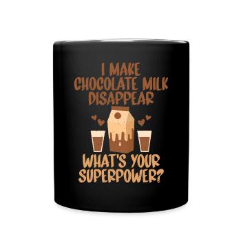 Cadeaux pour amateurs de lait au chocolat - Mug uni - noir - Devant