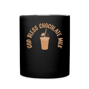 Cadeaux pour amateurs de lait au chocolat - Mug uni - noir - Devant