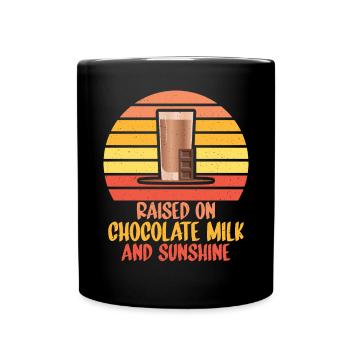 Cadeaux pour amateurs de lait au chocolat - Mug uni - noir - Devant