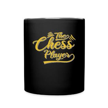 The chess player - Full Colour Mug - black - Front