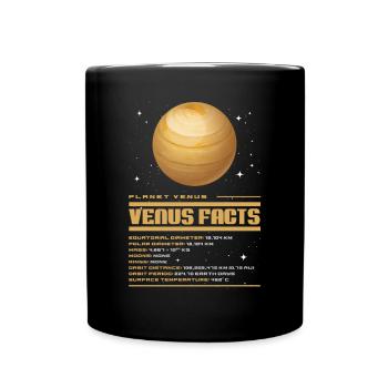 Venus - Tasse einfarbig - Schwarz - Vorne