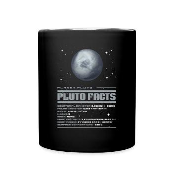 Pluto - Full Colour Mug - black - Front