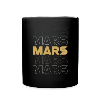 Mars - Full Colour Mug - black - Front