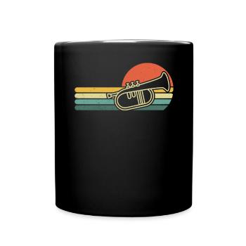 Flugelhorn Joueur de bugle Joueur de bugle - Mug uni - noir - Devant