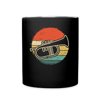 Flugelhorn Flugelhorn player Flugelhorn player - Full Colour Mug - black - Front