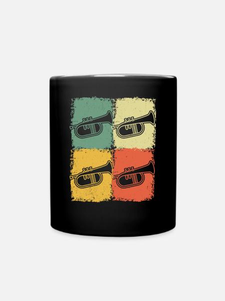 Flugelhorn Flugelhorn player Flugelhorn player - Full Colour Mug - black