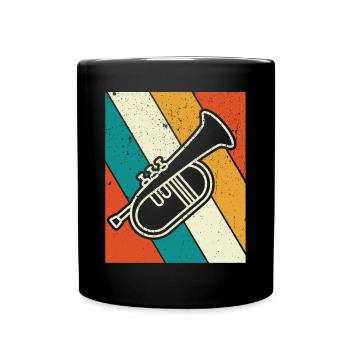 Flugelhorn Joueur de bugle Joueur de bugle - Mug uni - noir - Devant
