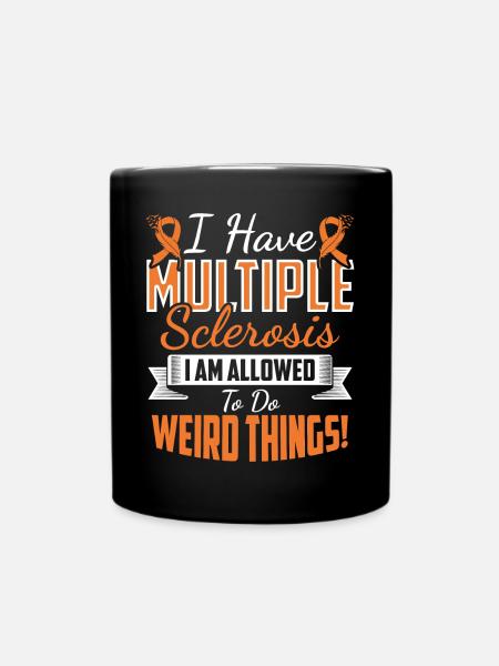 Multiple Sklerose Awareness - Tasse einfarbig - Schwarz