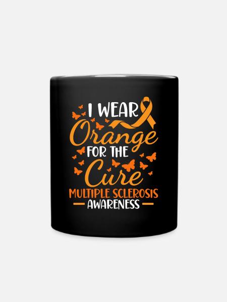 Multiple Sklerose Awareness - Tasse einfarbig - Schwarz