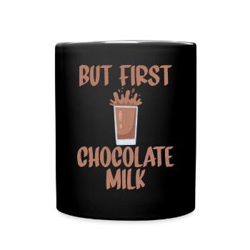 Cadeaux pour amateurs de lait au chocolat - Mug uni - noir - Devant