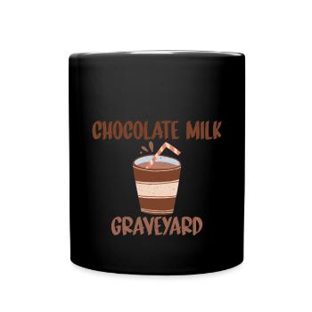 Cadeaux pour amateurs de lait au chocolat - Mug uni - noir - Devant