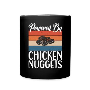 Cadeaux de pépites de poulet - Mug uni - noir - Devant