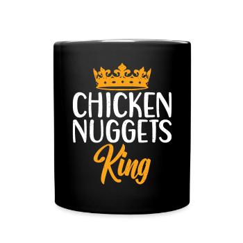 Cadeaux de pépites de poulet - Mug uni - noir - Devant