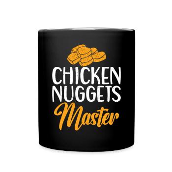 Cadeaux de pépites de poulet - Mug uni - noir - Devant