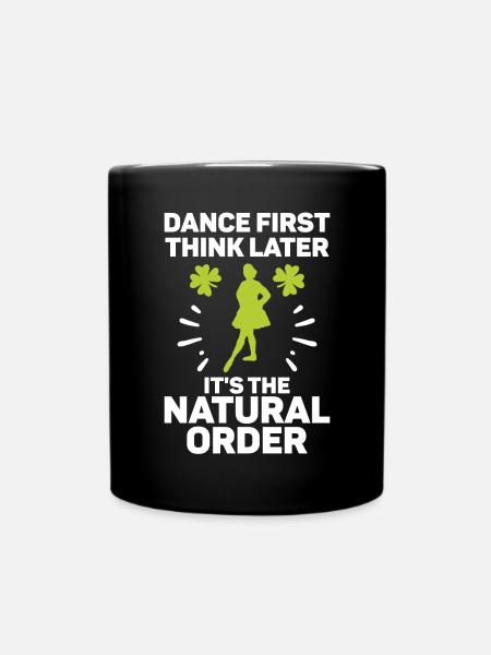 Danse irlandaise Danse Saint-Patrick - Mug uni - noir