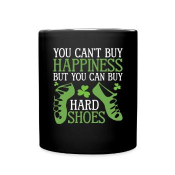 Irish Dance St. Patrick's Dance - Full Colour Mug - black - Front