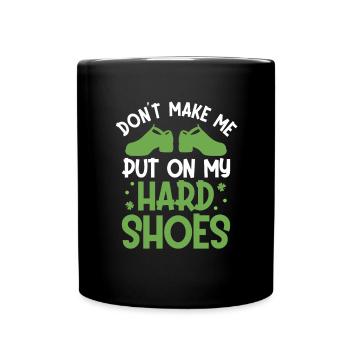 Irish Dance St. Patrick's Dance - Full Colour Mug - black - Front