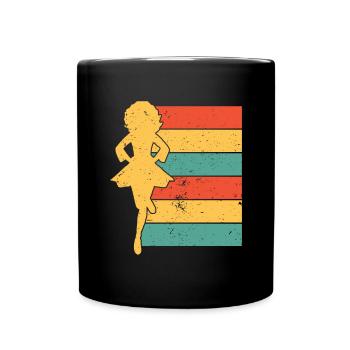 Irish Dance St. Patrick's Dance - Full Colour Mug - black - Front
