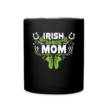 Irish Dance St. Patrick's Dance - Full Colour Mug - black - Front