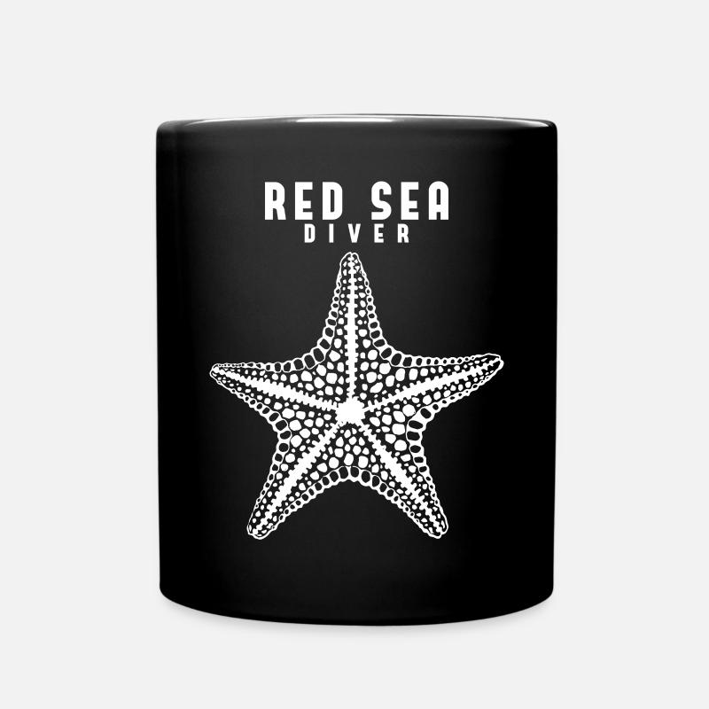 Plongée Egypte Vacances Starfish Plongée sous-marine - Mug uni - noir